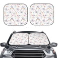 thumbnail image 2 of Gukieu Cute Koala Print Car Windshield Sun Visor, Foldable Anti-UV Car Sun Visor Suitable for Vans, Trucks Car Accessories-Medium, 2 of 6