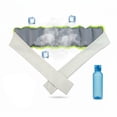 thumbnail image 3 of Yvsxxv Cooling Bandana, Water Absorbent Neck Wrap, Unisex Summer Outdoor Accessory, Green+Grey, 1 Pc, 3 of 7