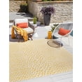 thumbnail image 2 of Jill Zarin Outdoor Collection Area Rug - Cape Town (13' 1" Square Yellow Ivory/Ivory), 2 of 7