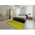thumbnail image 4 of Ahgly Company Indoor Rectangle Patterned Dark Yellow Green Area Rugs, 2' x 4', 4 of 6