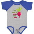 thumbnail image 3 of Inktastic You Make My Heart Skip a Beet Boys or Girls Baby Bodysuit, 3 of 5