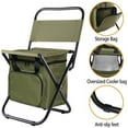thumbnail image 1 of Chaise de Pêche Chaise Pliante Portable Efficace en Acier Inoxydable Forte Capacité de Charge Camping, 1 of 9