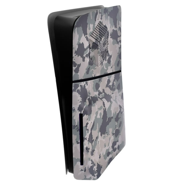 Pour Coque de Console PS5 Slim, Résistante aux Rayures, Panneau Latéral/peau/étui Détachable et Résistant à la Poussière avec Évents de Refroidissement, Accessoires PS5 Slim