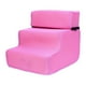 thumbnail image 4 of Rampa de Escalera para perros perfecl Escaleras de escalada 3 escalones lavables rosa, 4 of 8