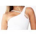 thumbnail image 2 of COTTON ON Women's Ultra Soft Keyhole Vestlette Top White Size Small, 2 of 3