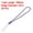 Purple, variant on Uxcell 18cm Portable Item Nylon Cord Lanyards Hand Wrist Strap String Purple 20 Pack