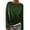 Green, variant on TJAZFJPA Knit Sweater for Women Off the Shoulder Women's Lined Winter Coat Mid Length Solid Color Hooded Jacket Sweaters for Women 2024 Green Sweater Women Open Front