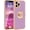 Lavender Purple/Gold, variant on iPhone 13 Pro Max Phone Case,iPhone 13 Pro Max Case with Ring Holder Slim Lightweight Kickstand Magnetic Car Mount for Girls Boy Protective Phone Case for iPhone 13 Pro Max,6.7 Inch,Deep Purple