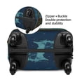thumbnail image 4 of Haiem Surfing Turtle Luggage Cover Printed Suitcase Covers for Luggage Elastic Washable Suitcase Protector Fits 18-32 Inch Luggage-Small, 4 of 9