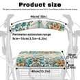 thumbnail image 6 of COEQINE Dragonfly Rollator Walker Seat and Backrest Rollbar Covers Set Boho Mandala Walker Protection Decor Covers Rollator Walker Seat and Backrest Covers Set Suitable for Parks, 6 of 7