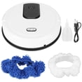 thumbnail image 3 of Sweeping Cleaner, Long Service Life Mini Wet Dry Dual Use Robotic Vacuums, Wood Boards Home For Various Floors Marble White, 3 of 8