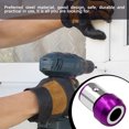 thumbnail image 2 of Hand Drill Bit Hardness Cross Magnetizer Type Screwdriver Ring Screwdriver Bits Head Powerful Ring Lengthened High-strength Tools Replacement Purple, 2 of 6