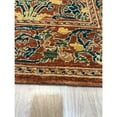 thumbnail image 4 of EORC Green Handwoven Wool Transitional? Spanish Style Rug, 10' x 14', 4 of 4