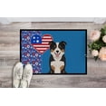 thumbnail image 2 of Tricolor Border Collie USA American Indoor or Outdoor Mat 24x36, 2 of 5