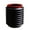 Without A Lid, variant on QAZbgdl Folding Collapsible Bucket Multi-Purpose Water Pail | Portable Storage Box Trash Container for Car Home Office Camping Fishing | Space Saving Foldable ABS PP Utility Pail | 7.3 Inch Diameter