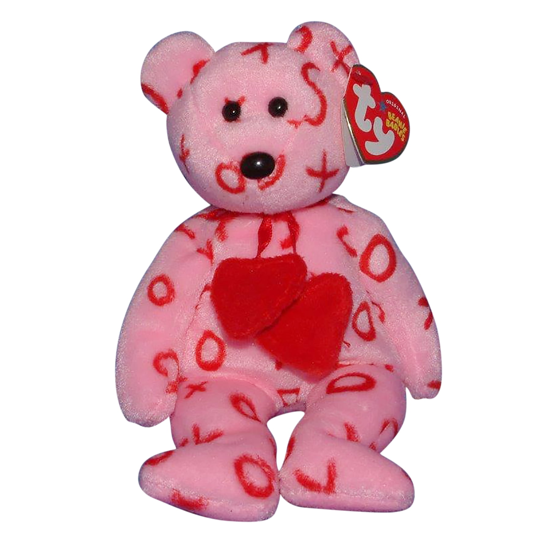 Ty Beanie Baby Hug hug the Bear Stuffed Animal MWMT's