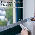 thumbnail image 4 of Ettsollp 4M/Roll Window Glass Absorbent Sticker Felt Window Condensation Moisture Absorber Strip Self-Adhesive Glass Water Barrier Anti-Condensation Tape, 4 of 7
