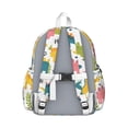 thumbnail image 3 of Cute Dinosaur Pattern Backpack for School,Cute School Bag,Schoolbag with Adjustable Shoulder Straps & Padded Back,13.4"x11"x4.7", 3 of 6