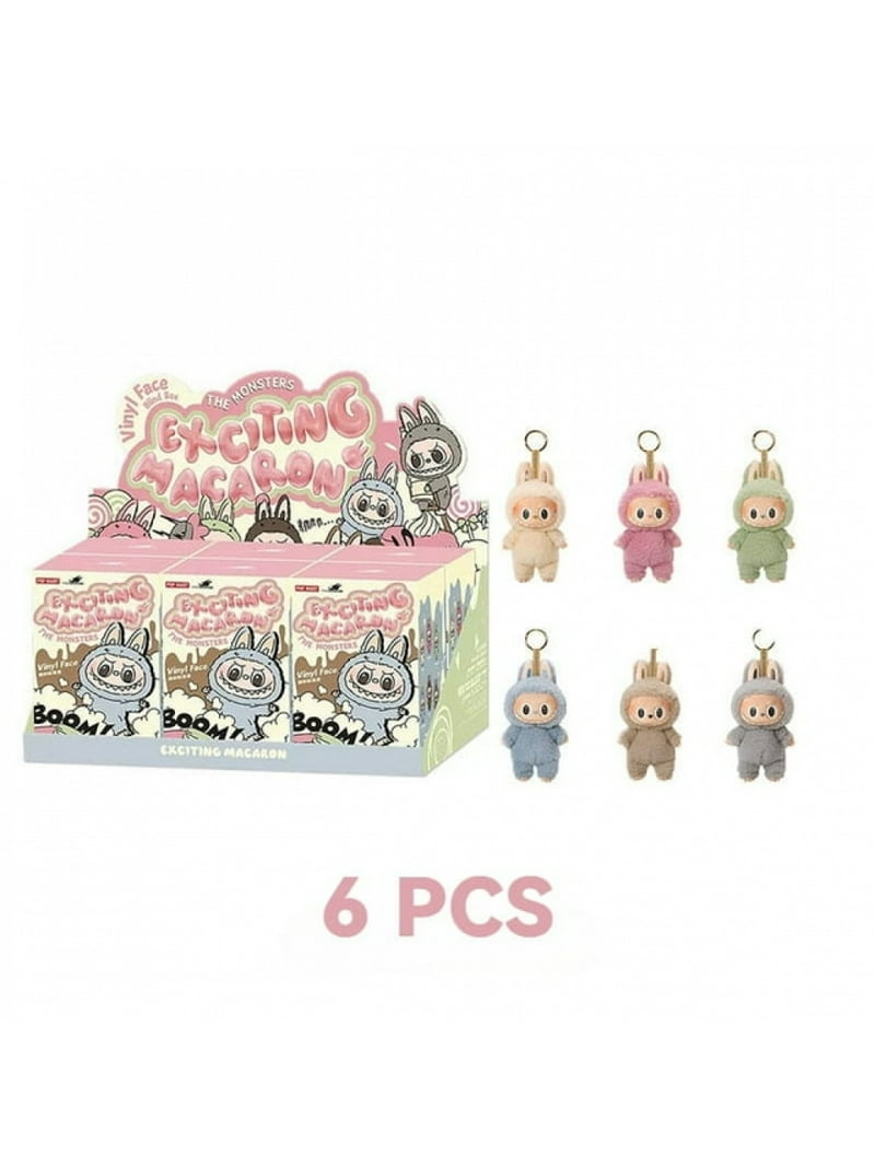 La The Monsters Exciting bubu Face Iabubu Plush Keychain