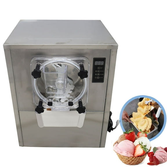 Commercial Fully Automatic Stainless Steel Hard Ice Cream Machine Single Head Ice Cream Maker