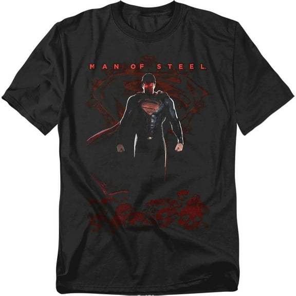 Man of Steel T-Shirt Super Skulls Unisex Graphic Tee For Men & Women