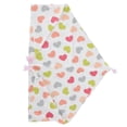 thumbnail image 4 of Baberos de baba para bebé, baberos de baba súper absorbentes, baberos de algodón transpirables para niños y niñas, corazón, 4 of 9