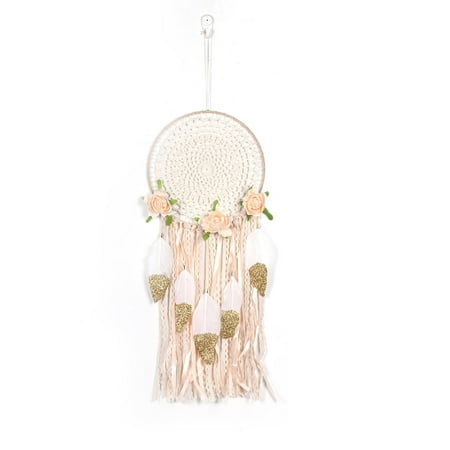 

Pink Hanging Decorative Pendant Dream Catcher Wind Chimes