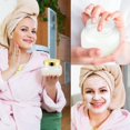 thumbnail image 4 of 48 Pack 8 Oz Plastic Containers With Lids and Waterproof Label BPA Free - Refillable Transparent Cosmetic Containers for Body Butter,Sugar Scrubs,Cream,Lotions,Candy,Bath Salt (48, Gold), 4 of 6