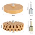 thumbnail image 4 of Aufkleber Auto Folienradierer Entferner Radierscheibe Klebeentferner Ø88+100mm, 4 of 5