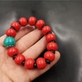 thumbnail image 6 of Retro Style Stretch Bracelet with 16mm Drum Bucket Beads Elastic Bead Strand Unisex Jewelry Accessory for Daily Wear, 6 of 6