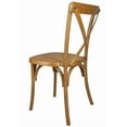 thumbnail image 6 of Chestnut Fluted Leg Farm Table Dining Set with 10 Chairs by Chivari, 6 of 11