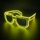 thumbnail image 3 of Gafas de sol LED para fiestas que brillan en la oscuridad, gafas de mosaico intermitentes UV400, regalo unisex, gafas luminosas LED, 3 of 6
