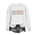 thumbnail image 3 of DAFPZW Senior 2026 Sweatshirt for Women Class Of 2026 Graduation Crewneck Sweatshirts Funny Cute Pullover Tops Loose Casual, 3 of 5