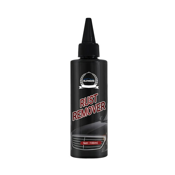 Eliminador de Óxido de Metal y Restaurador de Cromado de 100 Ml | Tratamiento Líquido de Rápida Acción para Piezas de Auto, Manijas, Ruedas y Artículos Del Hogar | Previene La Oxidación Futura