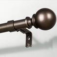 thumbnail image 1 of Curtain Rods for Windows to Adjustable Heavy Duty Wrap Around Curtain Rod Outdoor Indoor Room Divider Modern Drapery Pole ”, 1 of 8