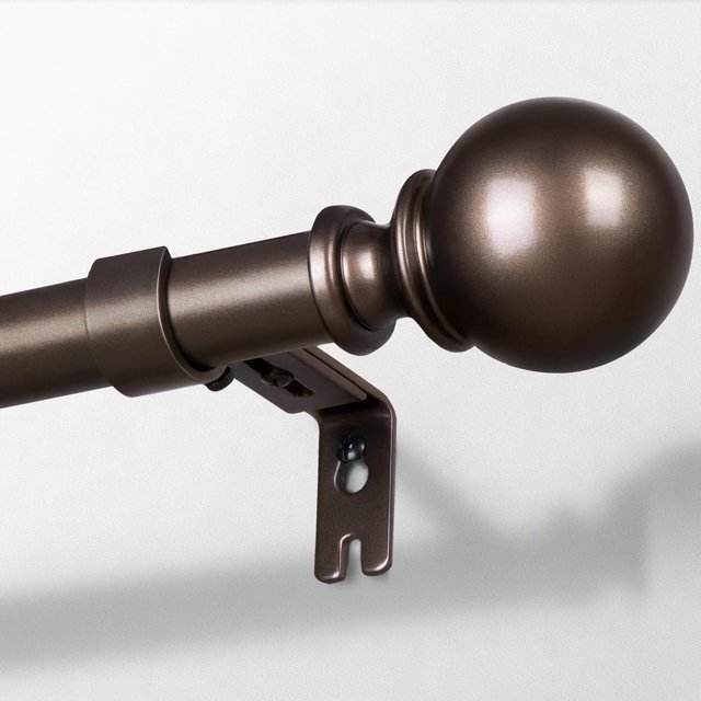 Curtain Rods for Windows to Adjustable Heavy Duty Wrap Around Curtain Rod Outdoor Indoor Room Divider Modern Drapery Pole ”