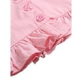 thumbnail image 4 of Emmababy Baby Girls Rainforest Clothes Set Sleeveless Button Camisole + Flamingo Shorts, 4 of 6