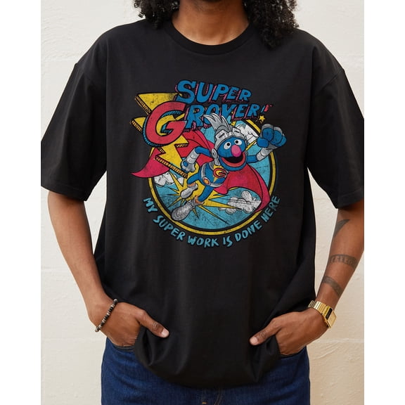 Super Grover- T-Shirt Australia Online