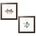 thumbnail image 1 of Gango Home Decor Shabby-Chic A Woodland Walk XVIII & XIX by Lisa Audit (Ready to Hang); Two 12x12in Brown Framed Prints, 1 of 5