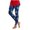 XA-Blue, variant on mgoYE Women Halloween Leggings Printed Casual Holiday Tights Elastic Waist Workout Jogger Yoga Pant Women Leggins Size L