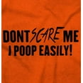 thumbnail image 2 of Don't Scare Me Funny Halloween Humor Toddler Boy Girl T Shirt Infant Toddler Brisco Brands 12M, 2 of 6