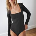 thumbnail image 2 of Mono ajustado para mujer mono de malla de corte bajo traje de baño sin espalda ajustado FLhrweasw Para estrenar, 2 of 9
