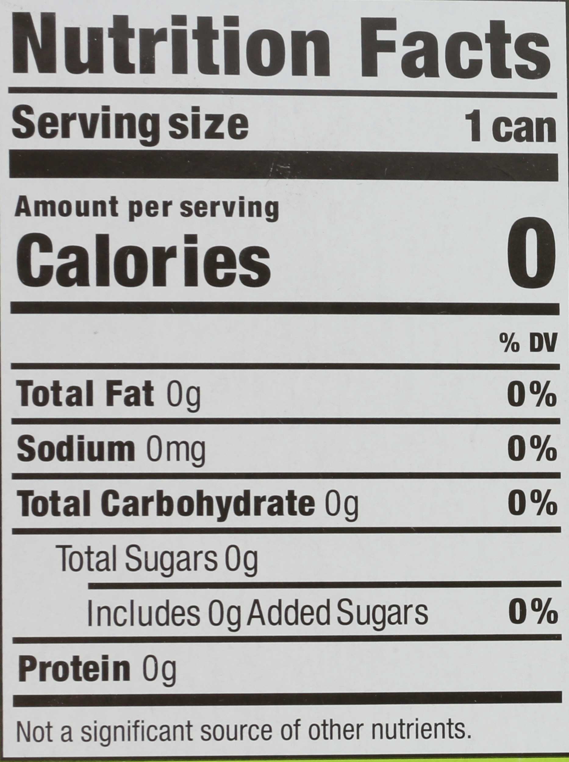 Nixie Organic Lime Sparkling Water, 12 Fluid Ounce - 8 count per pack -- 3 packs per case.