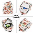 thumbnail image 5 of FORMRS Mini Backpack Purse for Women Travel Daypack Casual Shoulder Bag, Hand Drawn Autumn Leaves, 5 of 7