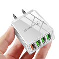 thumbnail image 1 of Q5-(4.1A) 4USB QC3.0 Mobile Phone Quickly Charger P5V5, 1 of 8