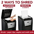thumbnail image 3 of GBC AutoFeed+ Home Office Shredder, 150X, Super Cross-Cut, 150 Sheets, 3 of 6