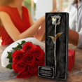 thumbnail image 3 of Gold Plated Eternity Rose In Gift Box, 3 of 4