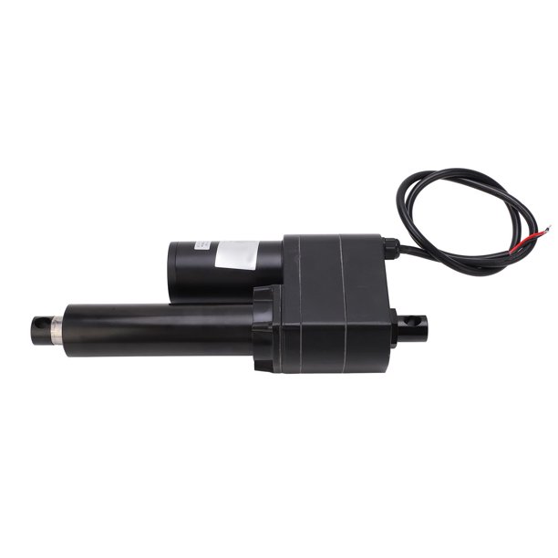 Actuador lineal motor de cepillo de CC multifuncional Eje de acero inoxidable Actuador eléctrico de 12 V de alta velocidad Protección IP65 para automatización industrial ANGGREK Otros