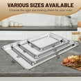 thumbnail image 6 of BIEAMA 6 Pack 10" × 13" Baking Sheet Pan Aluminum Commercial Pan for Oven Freezer Bakery Hotel Restaurant, 6 of 7