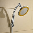 thumbnail image 4 of HAMPPLIES Rallonge de Douche à Boule Pivotante avec Bride Réglable Argent ABS pour Adultes 1Pcs, 4 of 6